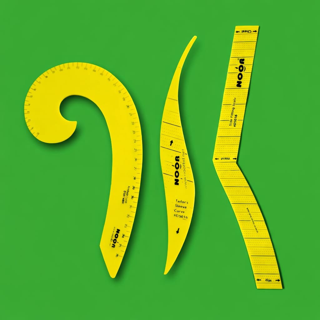 ১১ পিস স্কেল কম্বো সেট + দর্জি প্রশিক্ষণ বই - Image 4