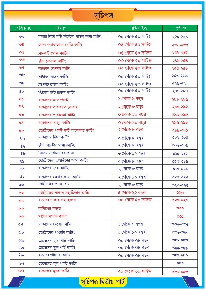 দর্জি একাডেমির দর্জি বই ২০২৬ - Image 4